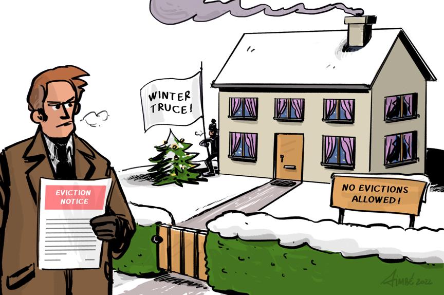 Le moratoire hivernal bruxellois viole-t-il les droits de l’homme ?