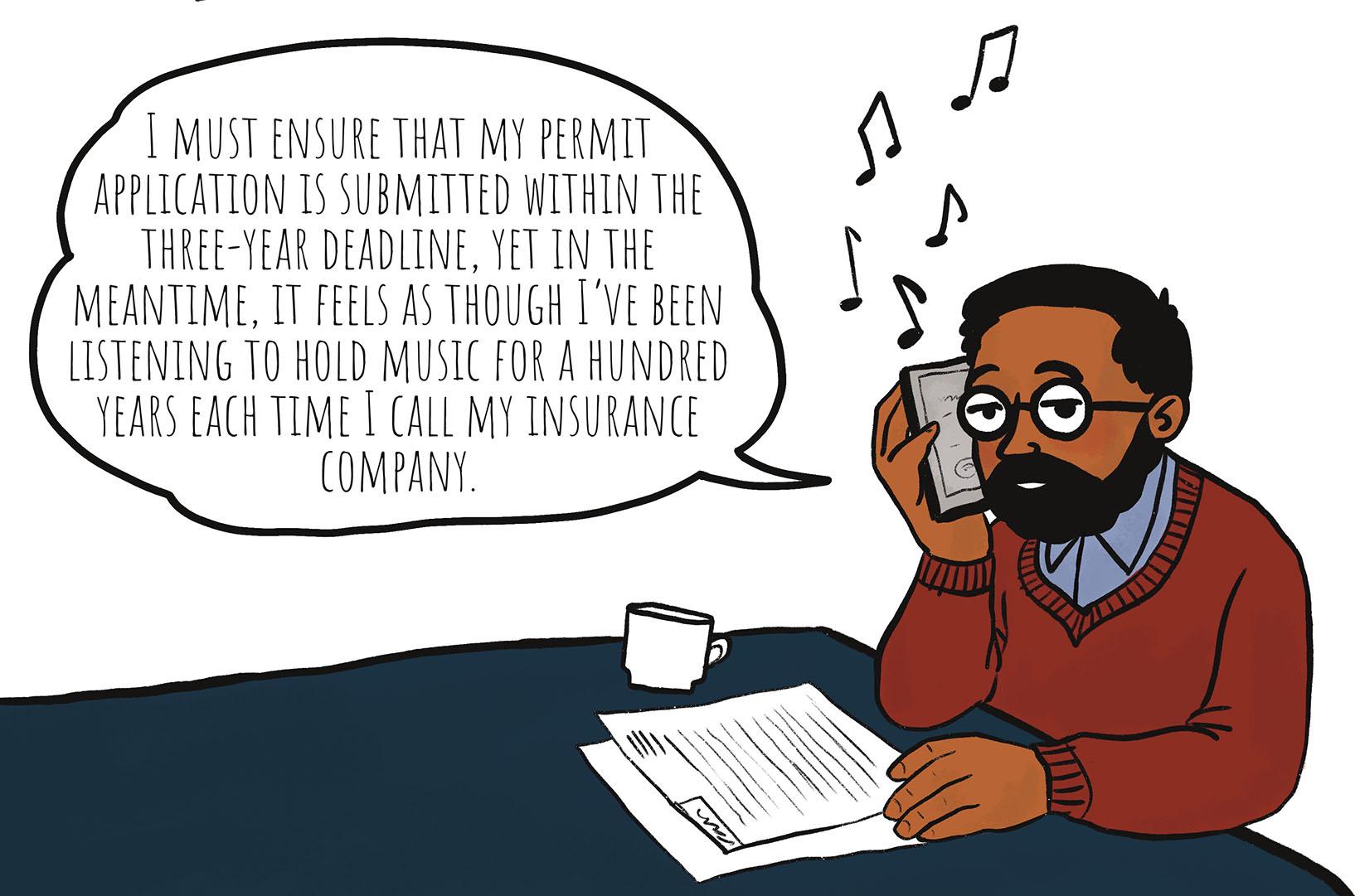 Reconstruction of destroyed or damaged non-zoned dwelling: No time pressure without a clear insurance amount Reconstruction of destroyed or damaged non-zoned dwelling: No time pressure without a clear insurance amount